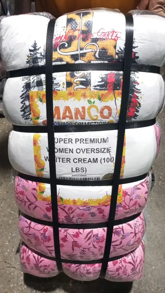 [MANGO] 1078 SUPER PREMIUM WOMEN OVERSIZE SUMMER CREAM (100 LBS)